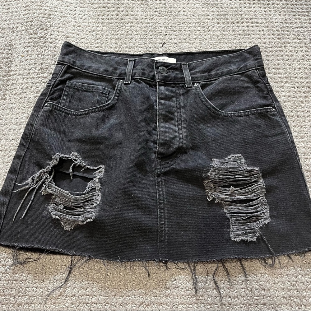 Jean skirt